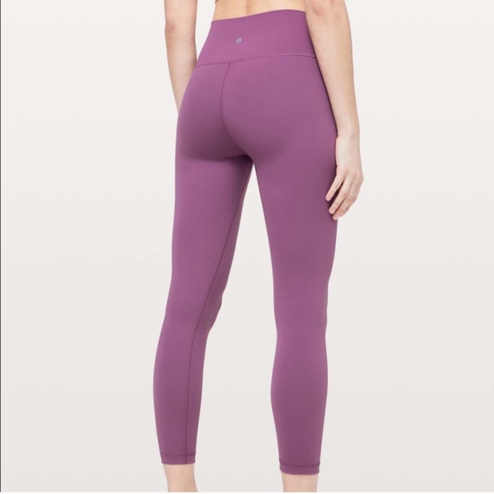 Lululemon Vintage Plum Wunder Under Leggings